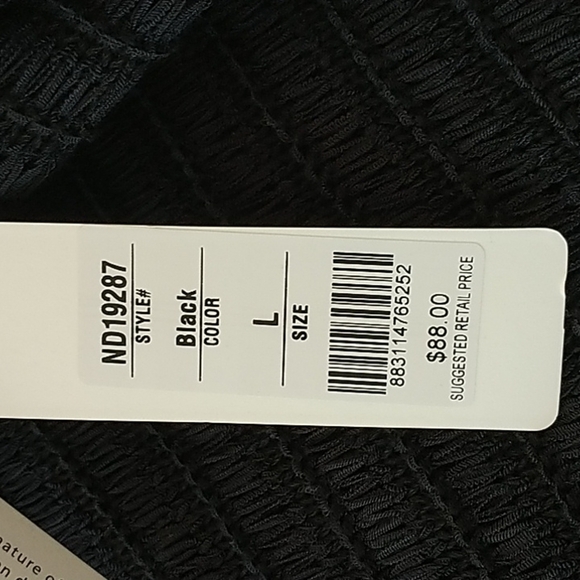 Andrea Jovine Black Knit Open Cardigan Sweater L - Picture 10 of 14